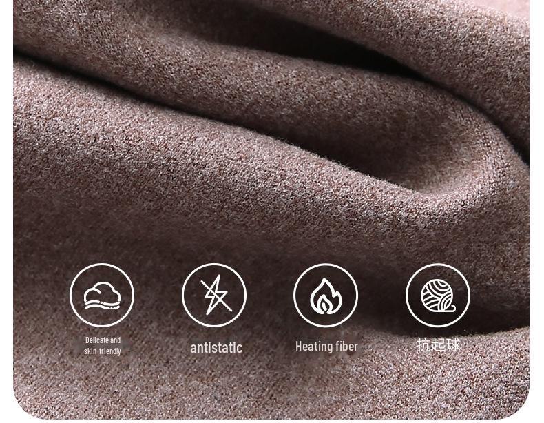 3901 Long-Sleeve Women's Warm V-Neck Tulle Top with One-Piece Cup