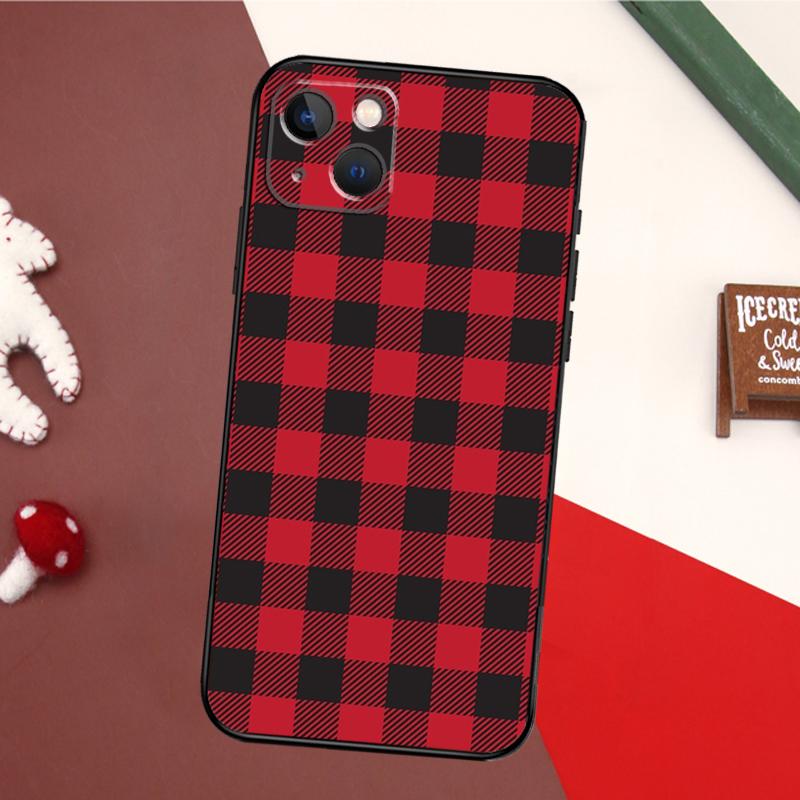 Buffalo Plaid Pattern Case For iPhone 15 Pro Max 14 13 12 11 16 17 Pro Max mini 15 16 Plus 16e 17 Air Back Cover