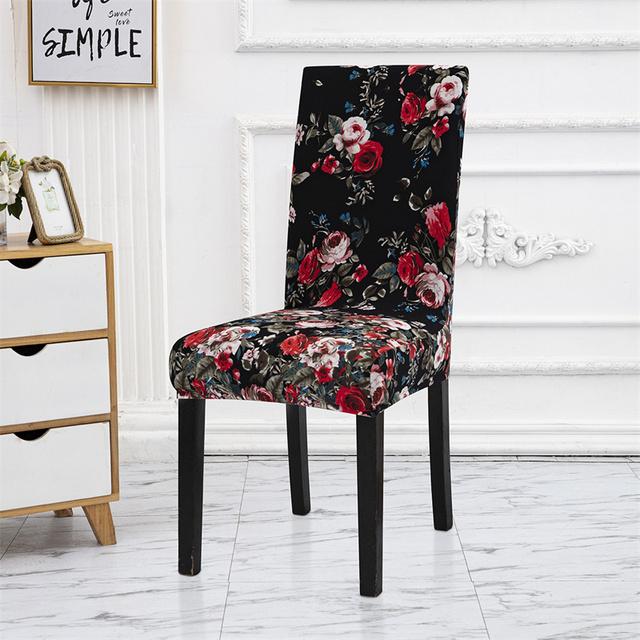 

Чехлы на стулья с геометрическим узором, эластичные чехлы на стулья для столовой, эластичные чехлы из спандекса для офиса, ресторана, свадьбы, банкета, отеля, стул, чехол, 1 шт. Universal Size