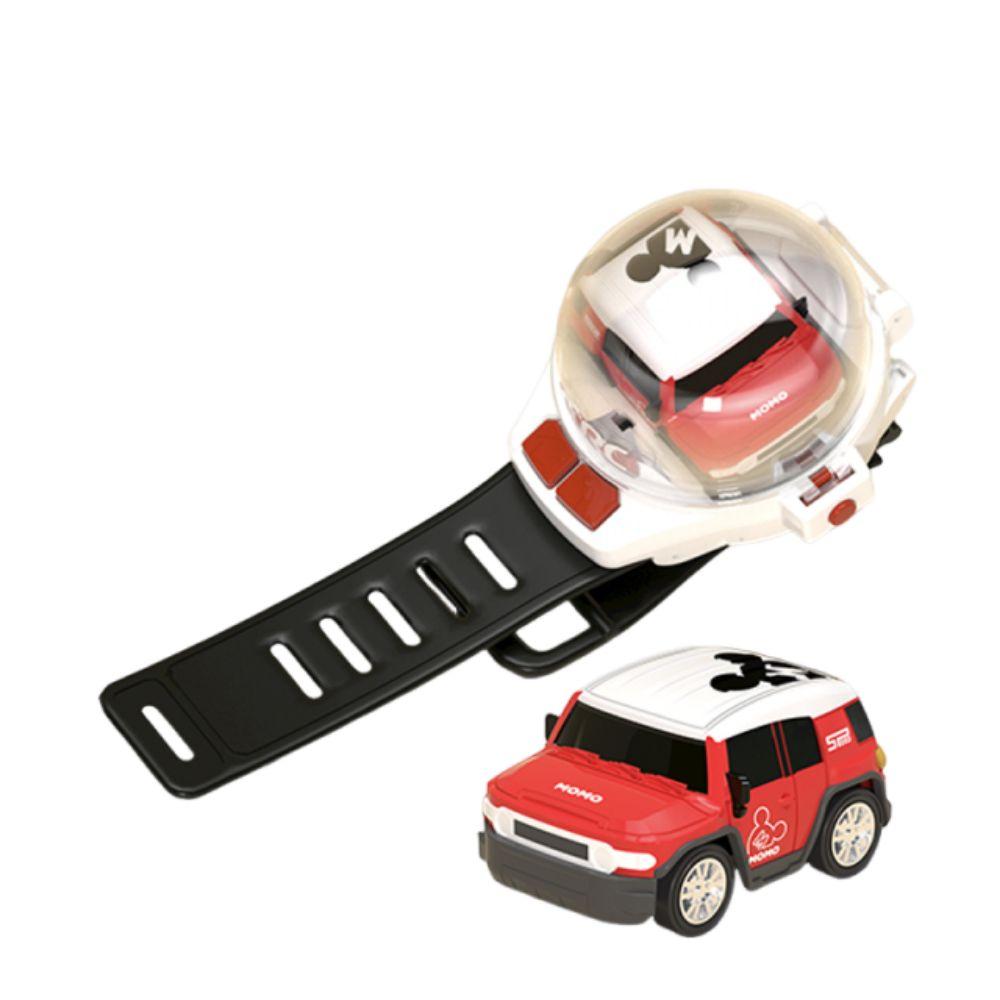 USB Charging Wireless Watch Car 2.4 GHz Mini Zinc Zinc Alloy Racing Funny Toy RC Car Boys Girls