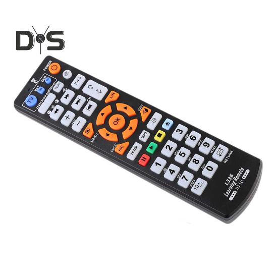 Universal Remote Control for TV CBL DVD SAT Battery Powered Advanced Smart Chipset Remote Control Replacement Parts Accessories