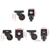 Black Luggage Universal Wheel Caster Plastic Trolley Suitcase Universal Wheel Repair Wear-resistant Trolley Bag Universal Wheel
