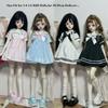 Handmake Doll Sailor Suit Fashion Doll College Dress for 1/4 1/6 BJD 30/45cm Dolls