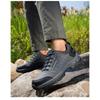 Herren Wanderschuhe Groß Rutschfest Outdoor Niedrig geschnitten Bequem Mode Freizeit Sneaker Schuhe Schnürung