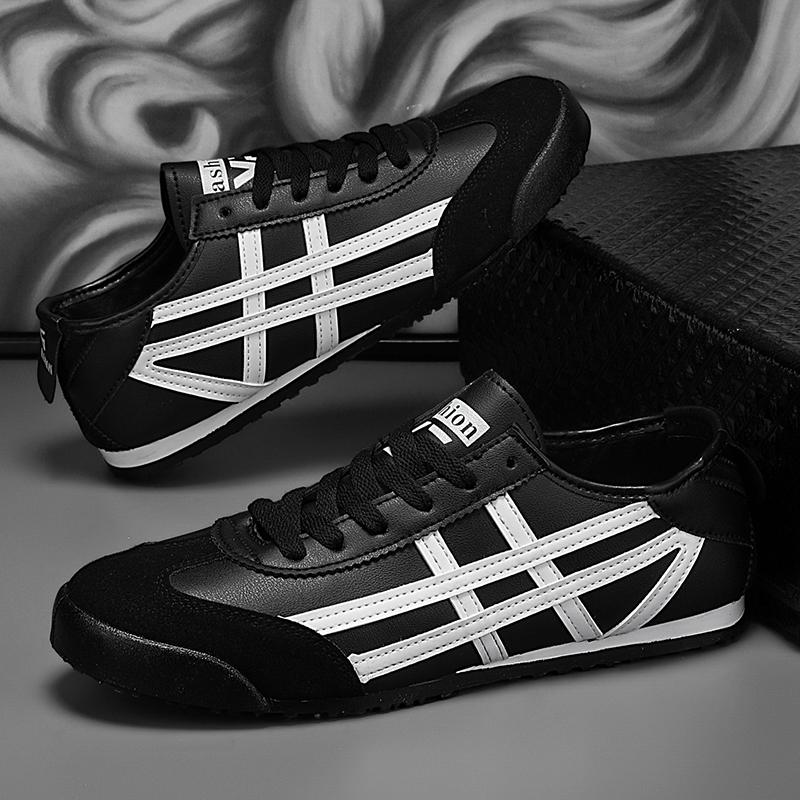 Herren Freizeitschuhe Herren Mode Leichte Stoff Lauf-Sneaker Outdoor Bequeme Walking Sportschuhe Atmungsaktive Joggingschuhe