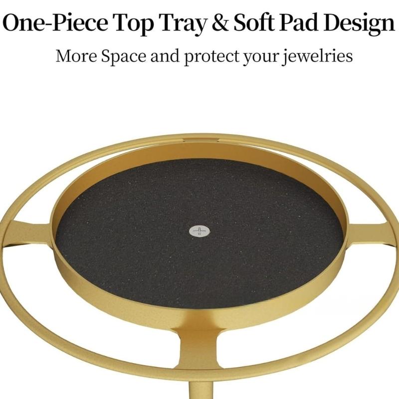 Modern Metal Eyeglasses Storage Solution, Showcase Display Stand Sunglasses Holder for Multiple Glasses