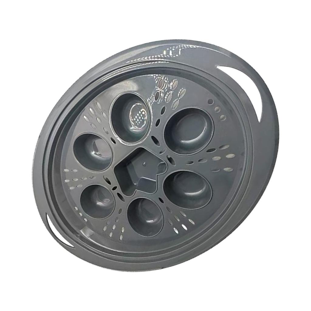 Mikrowellen-Eierpochier-Einsatz Passend für TM5 TM6 TM31 7 Tassen Pochiertes Ei Koch-Gadget für die Küche