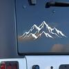 mountains criss-cross creative&funny stickers for cartoon fans&lover,high quality for car trucks motorcycles &laptops