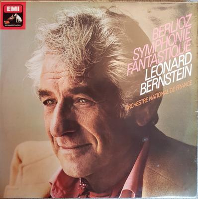 LP Record HECTOR BERLIOZ, LEONARD BERNSTEIN,  - Symphonie Fantastique ASD3397 His Master's Vo 1977 UK Classical Used