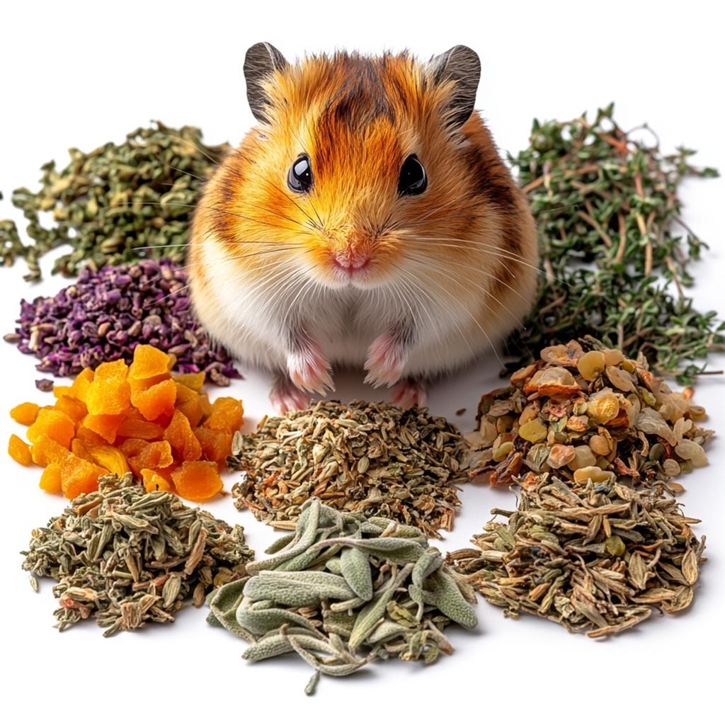 Herbal and Vegetable Food for Hamsters 150G Complete Mixture
