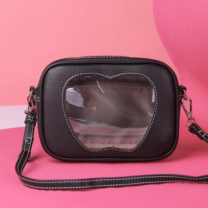 IELGY Женская розовая сумка через плечо большой вместимости розовый — фото 4