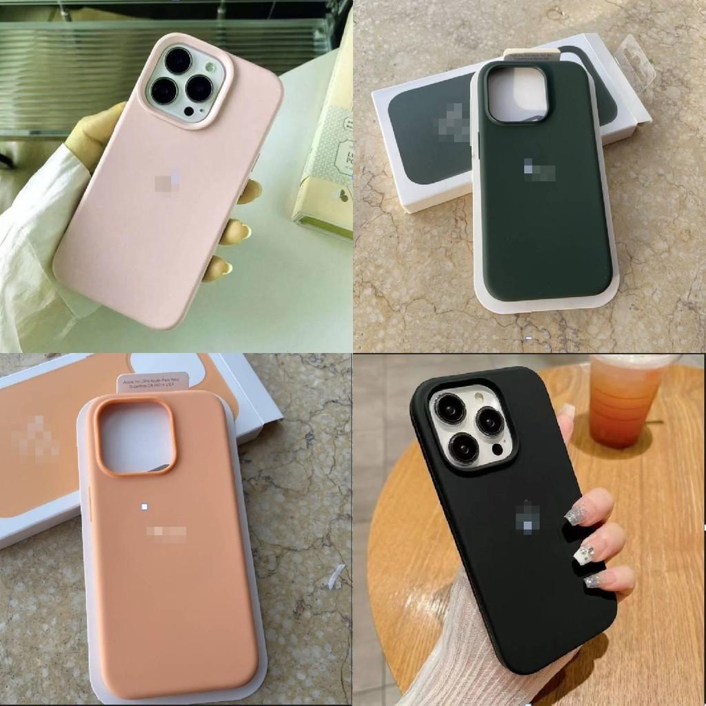 For 15 Iphone 15pro Protect Case With Magsafe Antiscratch Silicone Phone Cover
