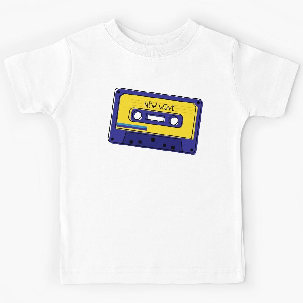 New Wave Cassette Kids T-Shirt 150