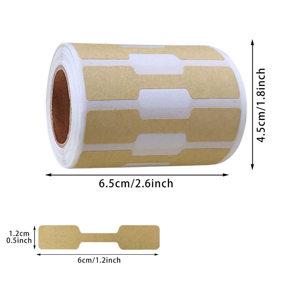 500PCS Multicolor Necklace Ring Price Tags Blank Bracelet Hangtags Creative Jewelry Price Labels