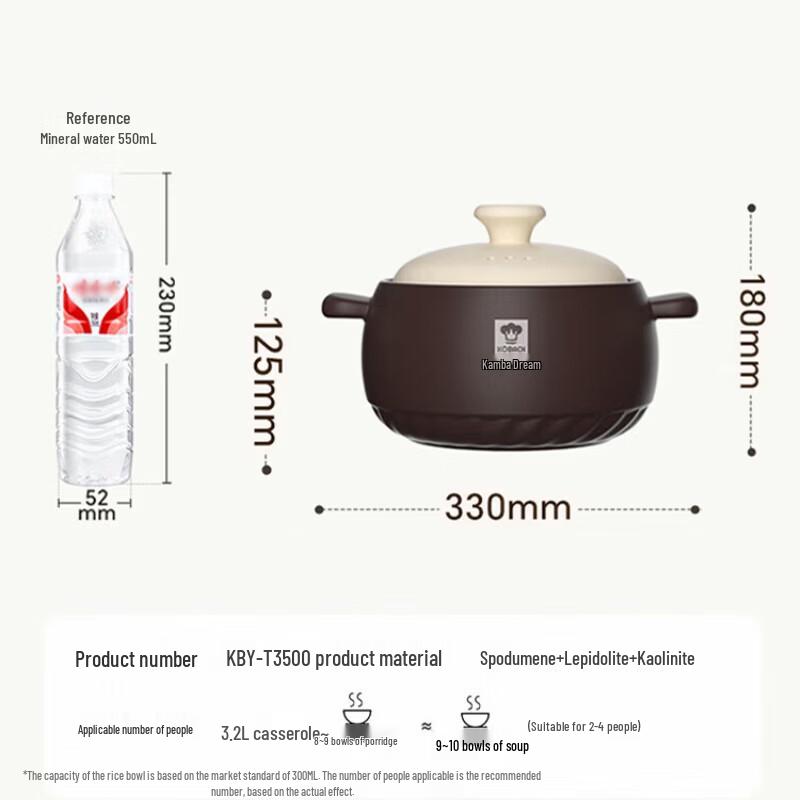 KOBACH Enjoy Series Ceramic Casserole