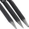 3pcs High-carbon Steel Center Punch Set, Non-Slip Center Pin Punch Used For Drilling Of Alloy Steel Metal Wood,1.5/ 2 /3mm