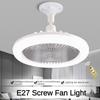 30W High Brightness Energy-saving Light Fan Household Remote Control LED Ceiling Fan Light Kitchen E27 Screw Mouth Ceiling Fan Lamp