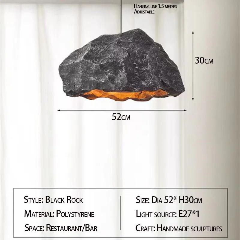 

Люстра в стиле ваби-саби, творческая личность, ресторан, бар, лампа, микроцемент, дизайнерская люстра для гостиной в домашнем стиле warm light 3000K