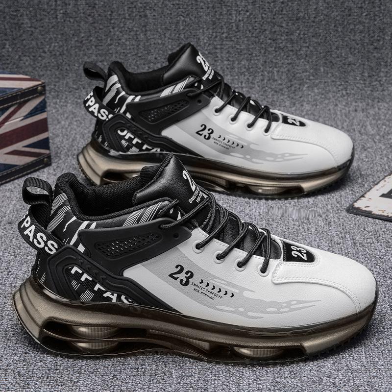 Marke Herren Sneaker Plateau Schnürung Atmungsaktiv Mode Freizeitschuhe Luftpolsterung Weiche Lauf Sportschuhe für Herren Zapatillas Neu