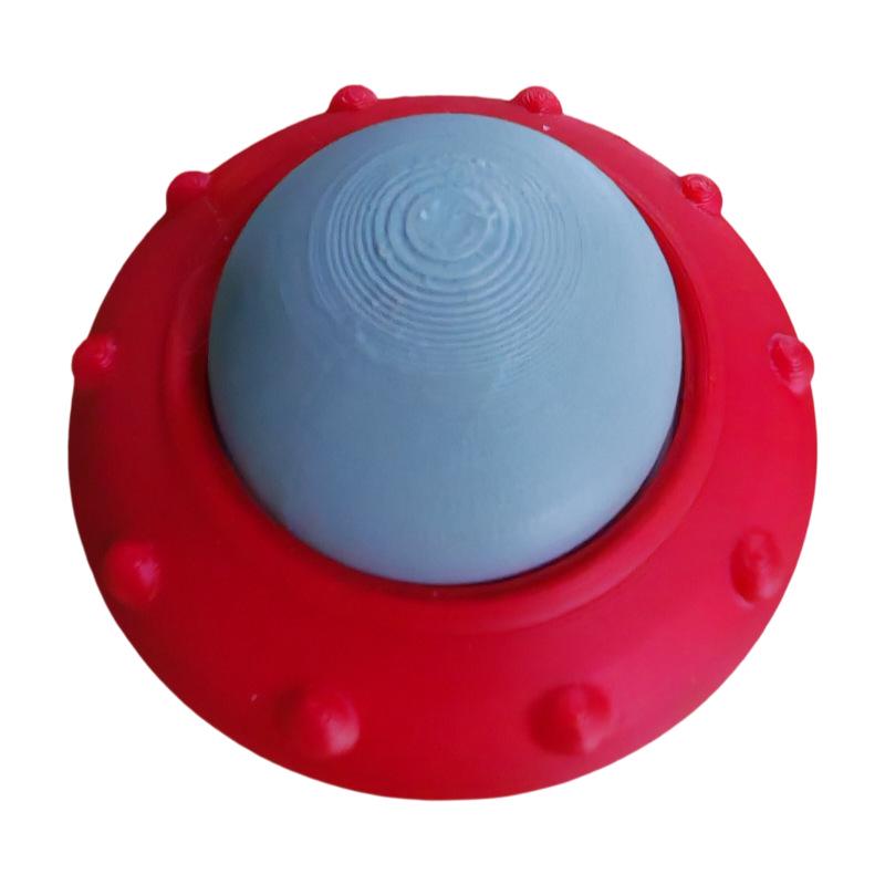 UFO Decompression Mini Squeezable Pendant with Bearing, Alien Spaceship Design