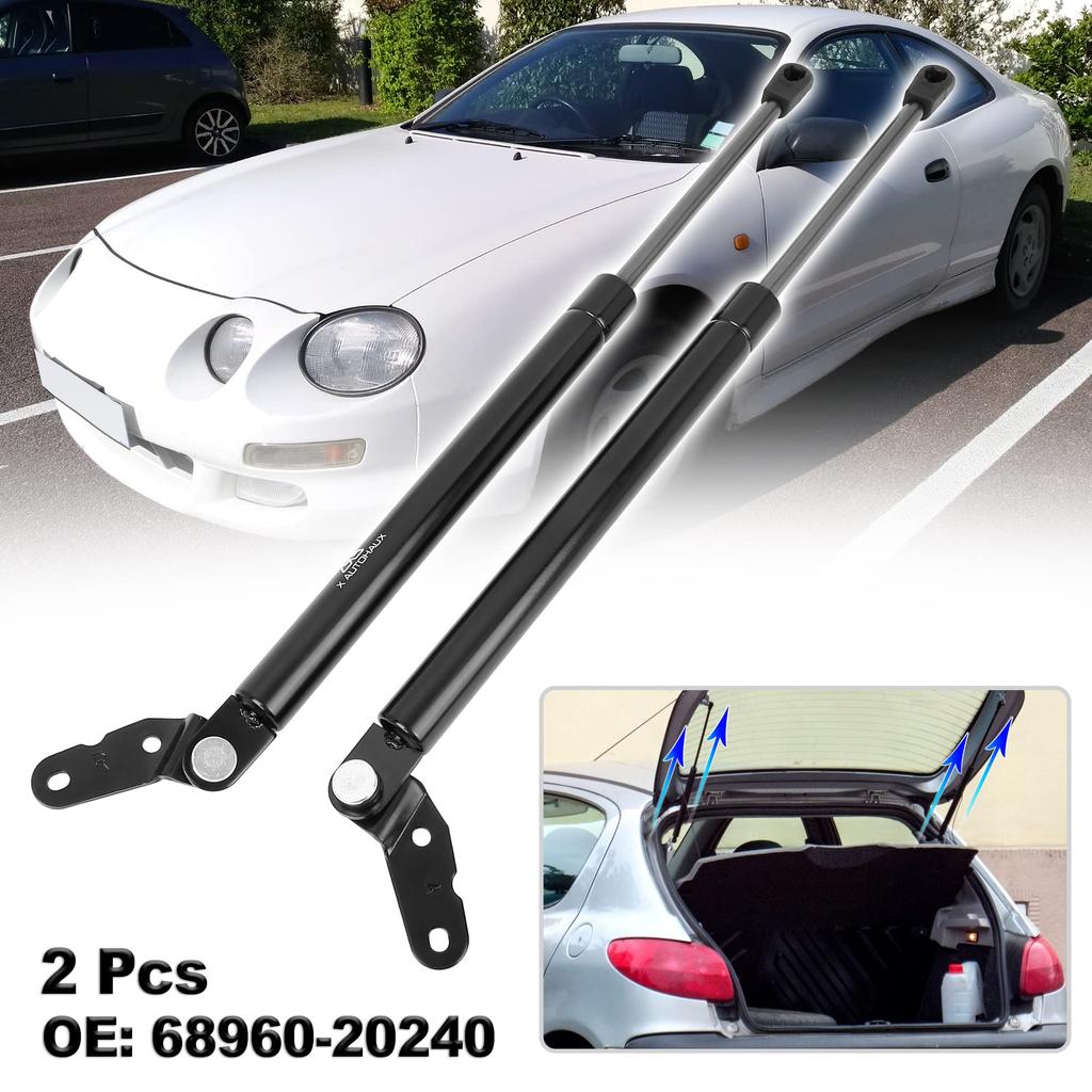 X AUTOHAUX Trunk Gas Compatible with Toyota Celica Back Door Rear Gate Hatchback Rear Door Hydraulic Rear No Modification Set of Genuine Replacement