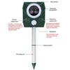 Ultrasonic Dog, Bird, and Mouse Repeller: Solar-Powered, Waterproof, USB Charging, with Voice Feature