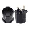Copper Conductor European To English Plug ABS Housing 16A English Standard Converter 250V with Fuse