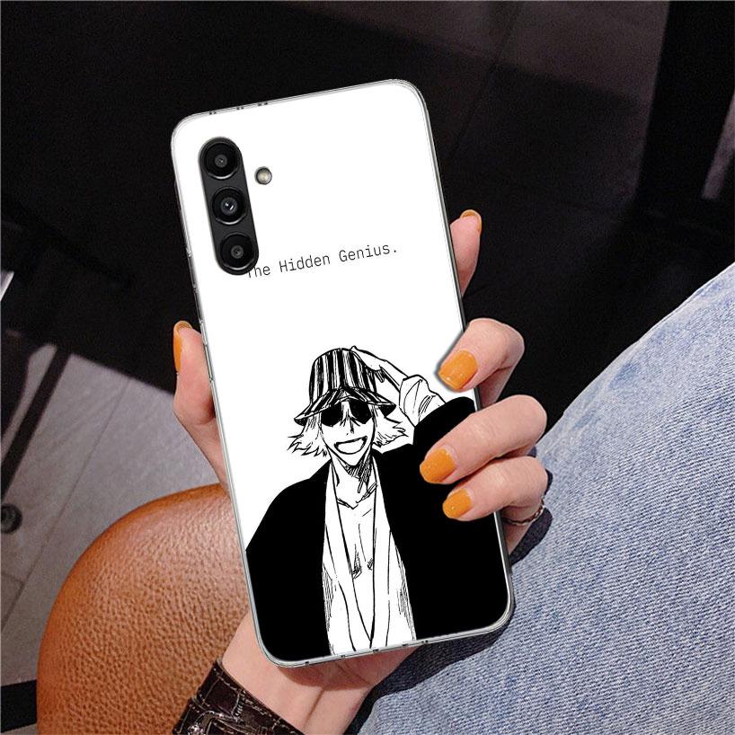 Bleach Kisuke Urahara Phone Case For Samsung Galaxy A17 A16 A15 A14 A13 A57 A56 A55 A54 A53 A37 A36 A35 A34 A33 A26 A25 A24 A23