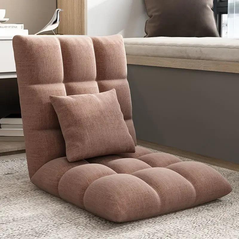 Floating Window Chair Lazy Person Sofa Single Person Tatami Bedroom Balcony Dormitory Small Bed Backrest Chair Folding