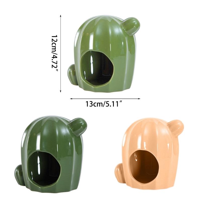 Hamster Cage Rodents Porcelain Nest Rabbit Bed House Supplies Guinea Pigs Ferret Nest Sleeping Cool Bed Small Pet Items