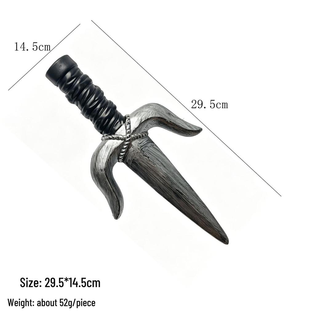 Halloween Blood-Tipped Decorative Knife for Prank and Ghost Festival