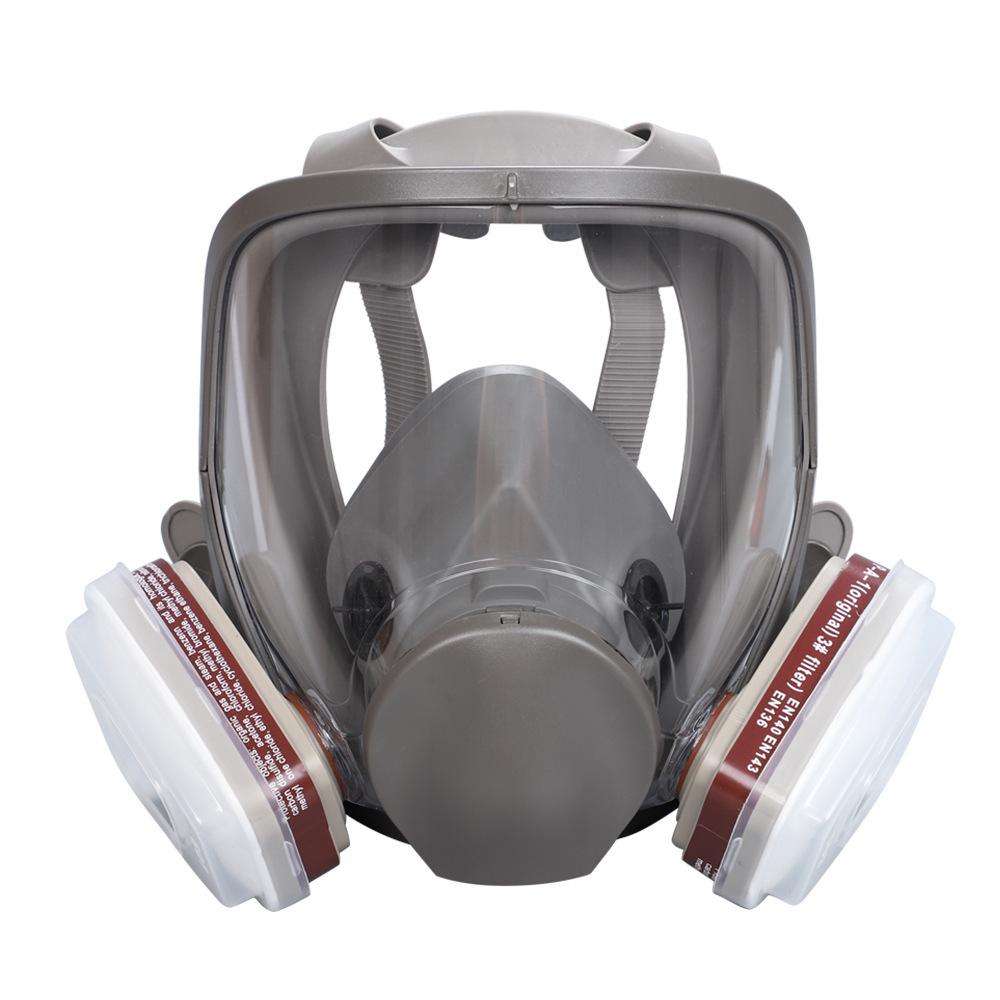6800 Stijl Beschermend Gasmasker voor Spuitverf, Pesticiden, Chemicaliën, Decoratie en Formaldehyde