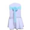 10pcs Spandex Chair Sashes Elastic Chair Back Flower Bow Tie Wedding Chair Knot for Wedding Party Decoration Hotel Supplies