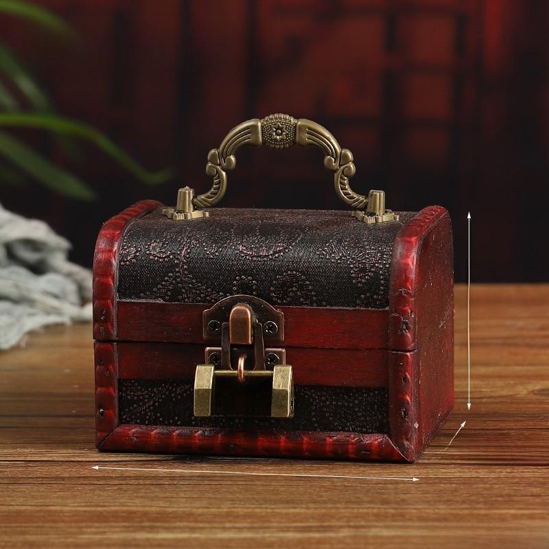 Jewelry Box Vintage Storage Box For Home Office Decor And Collection Gift