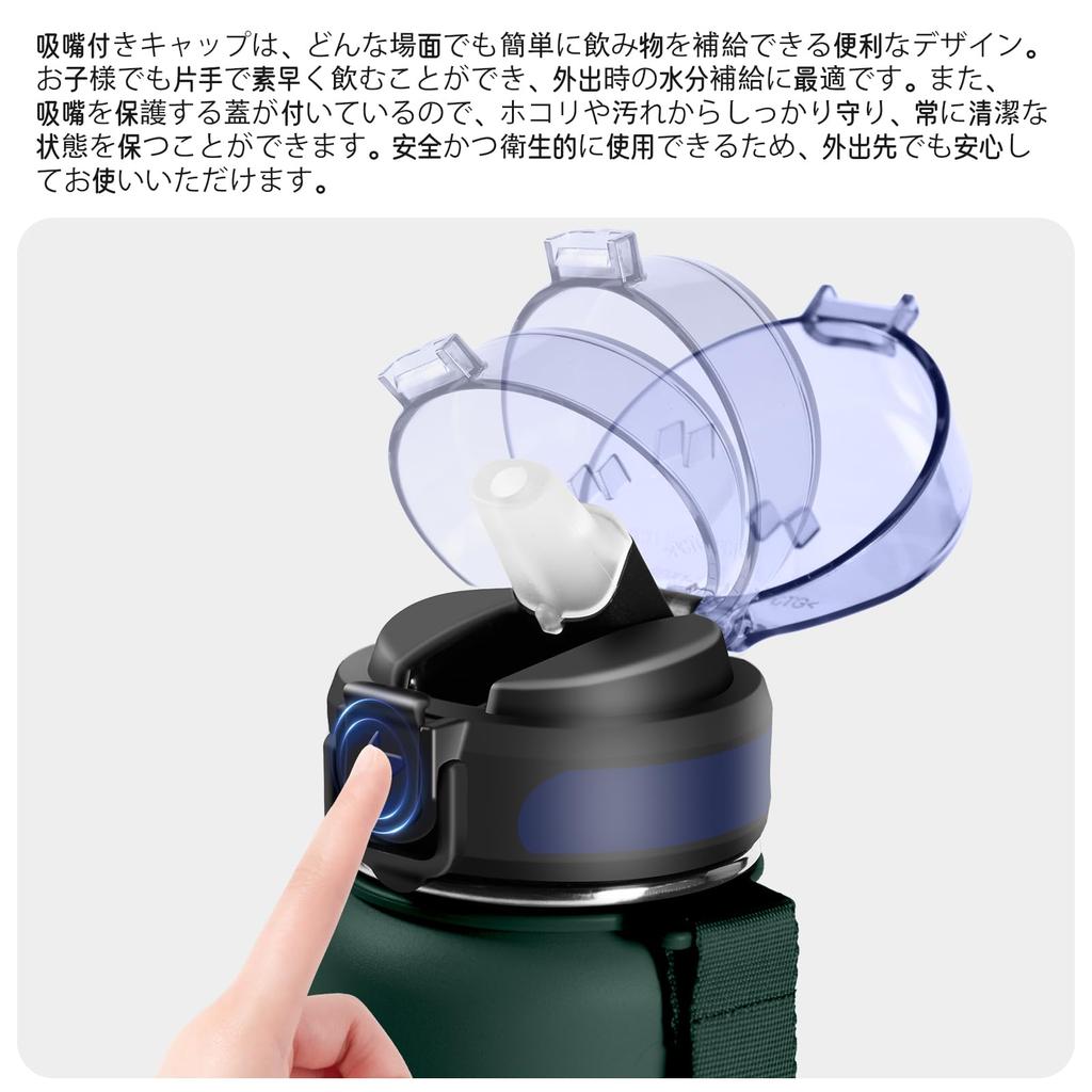 500ml Water Bottle for Direct Keeps Hot or Vacuum Easy To Stainless Suitable for Boys and Outdoors Kids, Carbonated, Drinking, Lightweight, Portable,