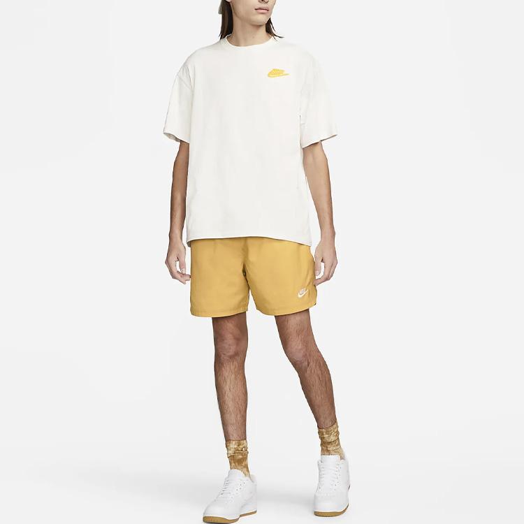 Nike Logo Graphic Crew Neck Short Sleeve T-Shirt Men Tops White DZ2836-030