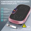 Vibration Plate Training Device, Whole Body Training Fitness Platform, with Resistance Bands for Home Training Equipment with Speed Control