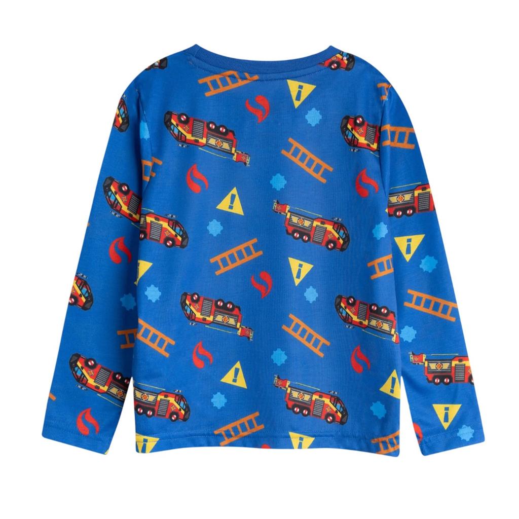 Fireman Sam Boys Long Pyjama Set