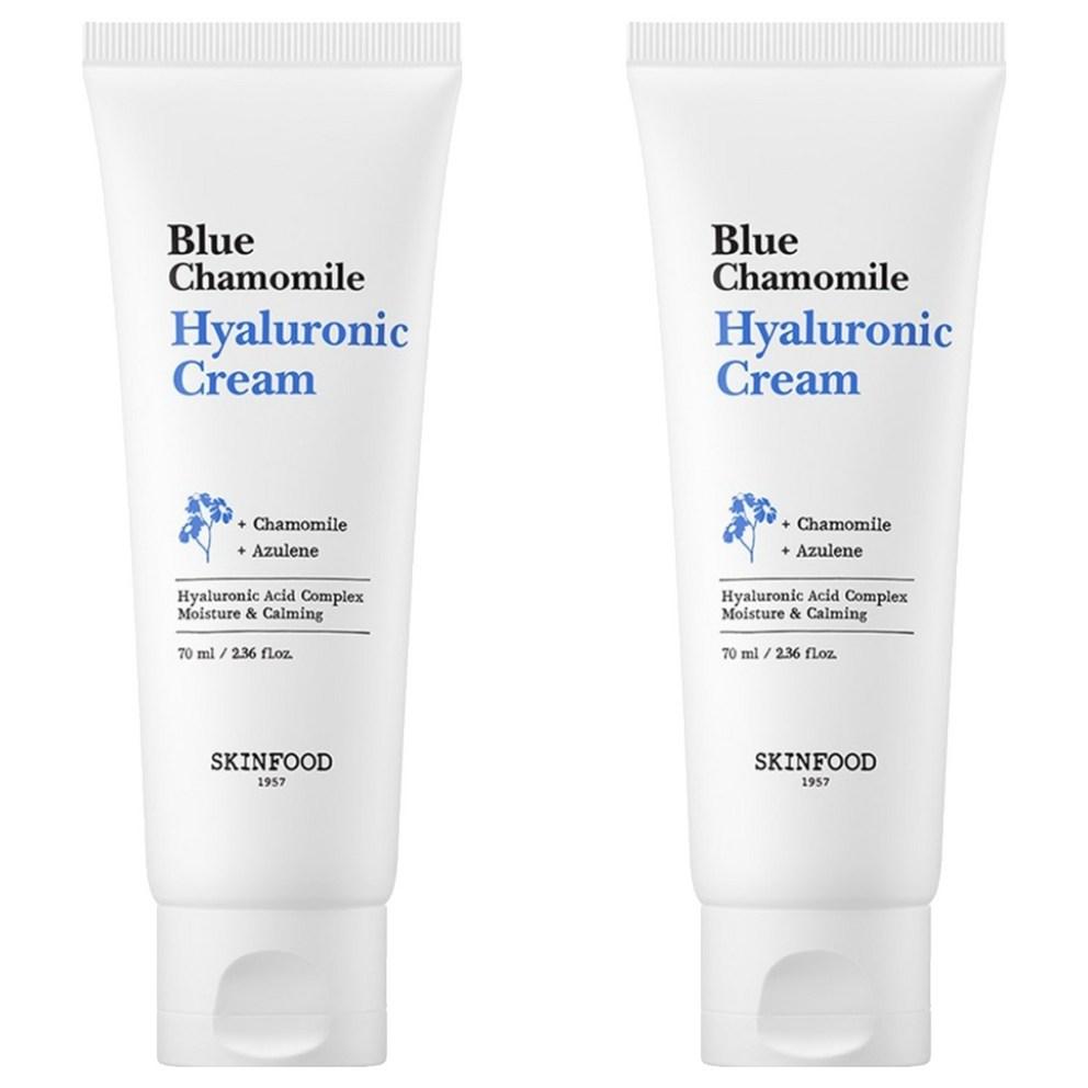 

Skinfood Blue Chamomile Hyaluronic Cream, 70ml, 2pcs