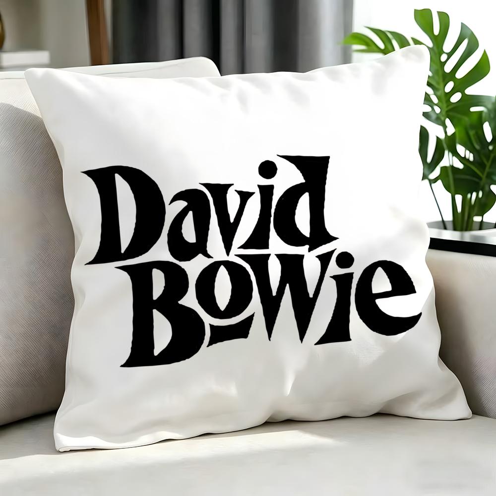 Singer - David Bowie Cushion Cover Cushion Cover Set 4Pcs 50X50 45X45 40X40 Pillowcase Decorative Sofa Home Decor