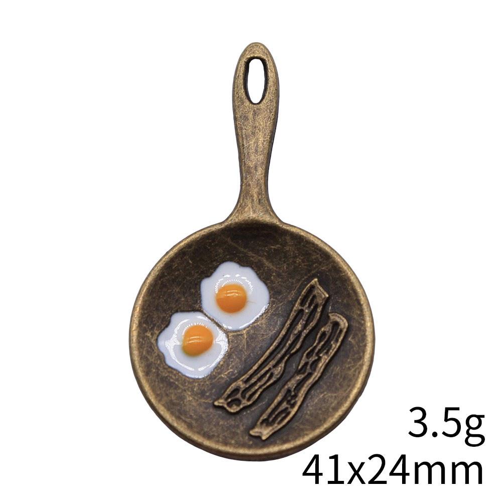 Christmas Decorations Charms For Bracelet Tableware Fork Spoon Charms Pendant Art Supplies Pendant