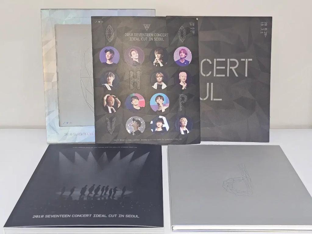 SEVENTEEN 2018 Idea Cut Concert DVD Used