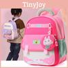Spliced Printed Color Children Backpack Casual Outdoor Trendy Schoolbag