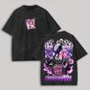 Vintage Prané Trička Řetězová Pila Muž Anime Tričko pro Muže Harajuku Oversize Tričko Bavlna Módní Streetwear Vrchní Díly