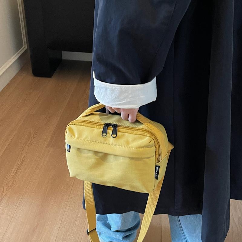 Lightweight Small Bag, Autumn And Winter Women'S Commuter Messenger Bag, Nylon Cloth Casual Shoulder Bag, Mobile Phone Bag.