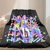 1pc Snug Kpop Demon Hunters Blanket, Lightweight & Durable Print Blanket, Perfect for Home, Couch, Bed, Picnic, Travel, Office