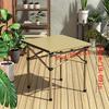 Masă Laterală de Camping Pliabilă Mică cu Geantă de Depozitare, Masă Laterală Portabilă Pliabilă din Aluminiu pentru Cort de Picnic în Aer Liber