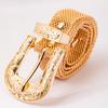 3.3Cm Width Fashion Pin Buckle Belt Thin Ladies Metal Decoration with Skirt Shirt Waist Belt Versatile Chain Waist Chain