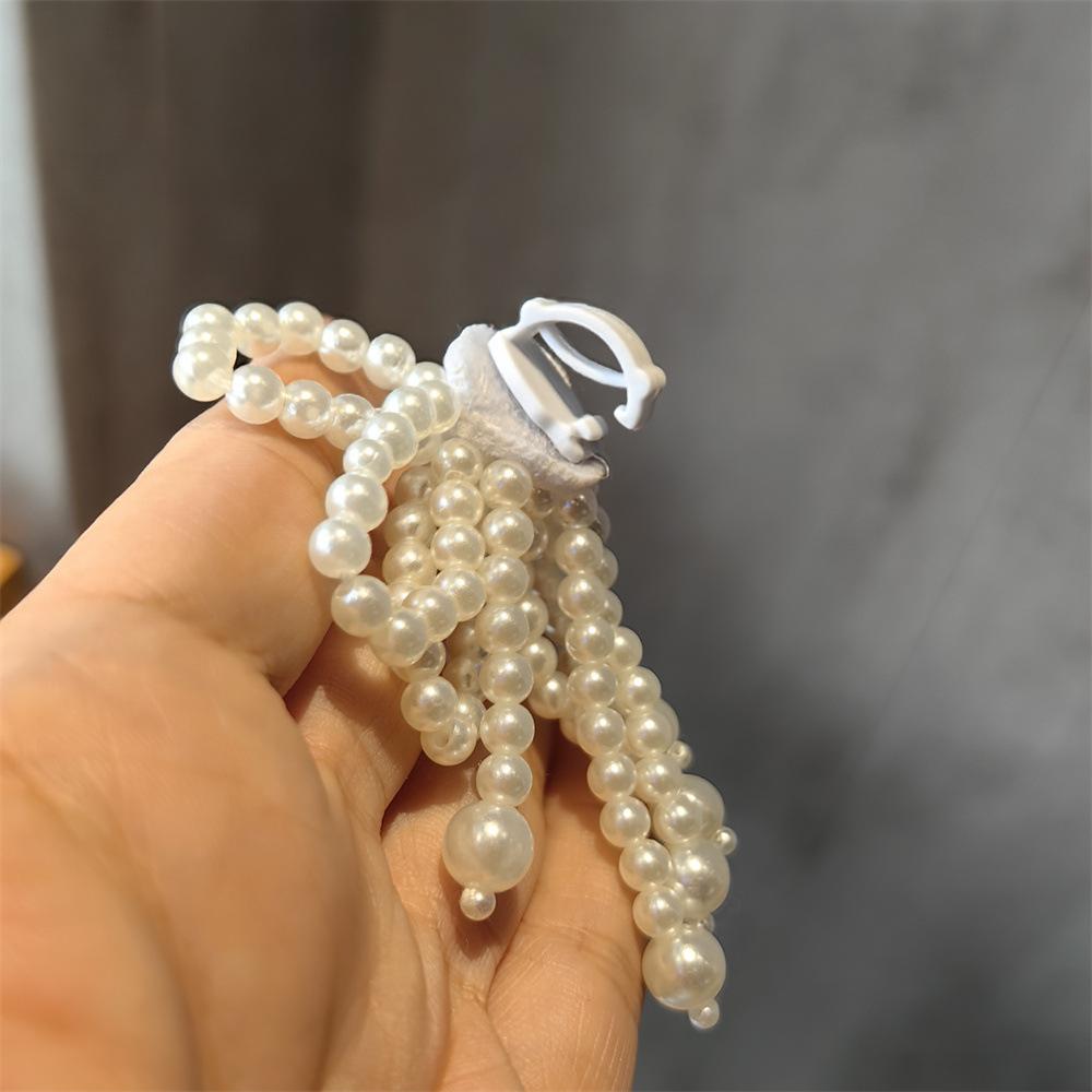 Fashion Lace Pearl Bow Shoelace Buckle Sneakers Decorative Charm Shoe Flower Buckle Women's Shoe Charm Accessories