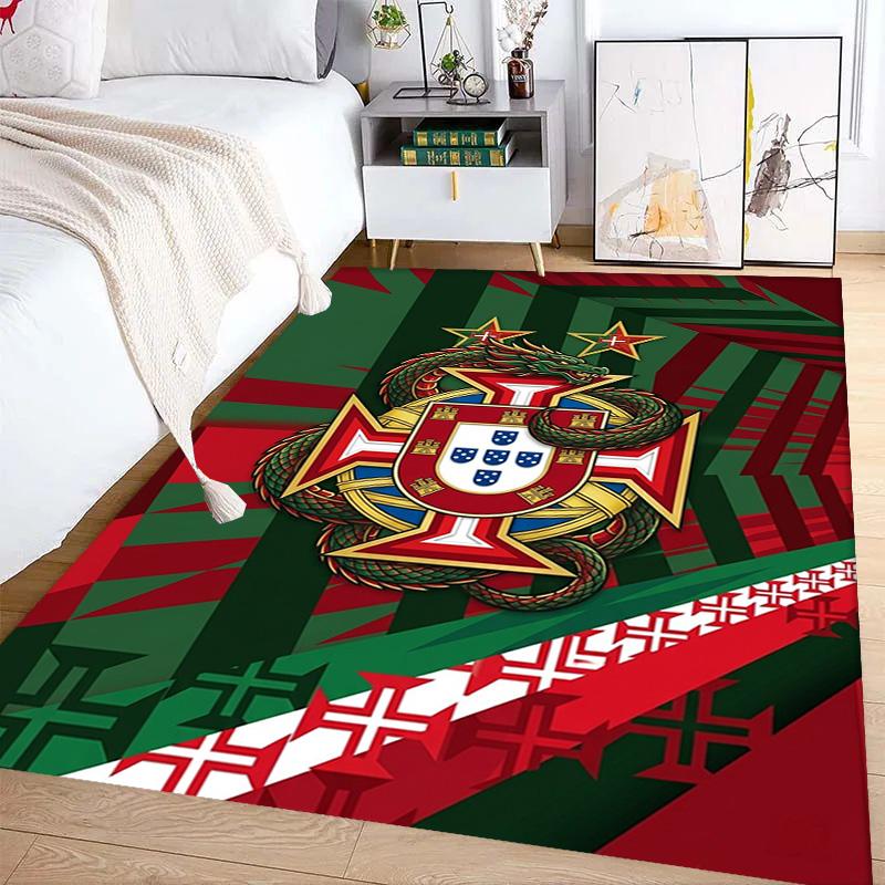 Portuguese Heritage Emblem carpet Doormat Home Decor Bathroom mat Protective pad Room